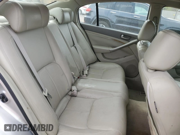 2003 Infiniti G35 with VIN JNKCV51E03M307315, listed as a Copart auction lot 53795635 with 166,050 mi miles and Salvage Title. Bid and sale history available at DreamBid. Image 10.