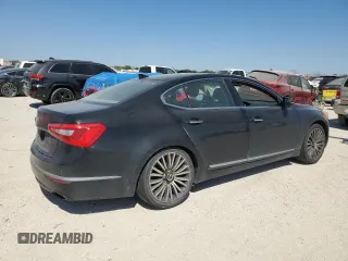 2015 Kia Cadenza Premium with VIN KNALN4D79F5180018, listed as a Copart auction lot 73939274 with 154,462 mi miles and Salvage Title. Bid and sale history available at carsss.com. Image 3.