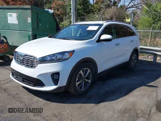 2019 Kia Sorento EX Sport with VIN 5XYPH4A52KG504426, listed as a IAAI auction lot 41868962 with 82,055 mi miles and . Bid and sale history available at DreamBid. Image 2.