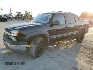 2003 Chevrolet Avalanche with VIN 3GNEC13T63G254599, listed as a Copart auction lot 77036374 with Not Provided miles and Clean Title. Bid and sale history available at carsss.com. Image 1.