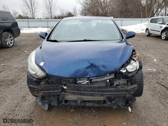 2016 Hyundai Elantra SE with VIN 5NPDH4AE1GH662002, listed as a Copart auction lot 85233514 with 144,743 mi miles and Salvage Title. Bid and sale history available at carsss.com. Image 5.