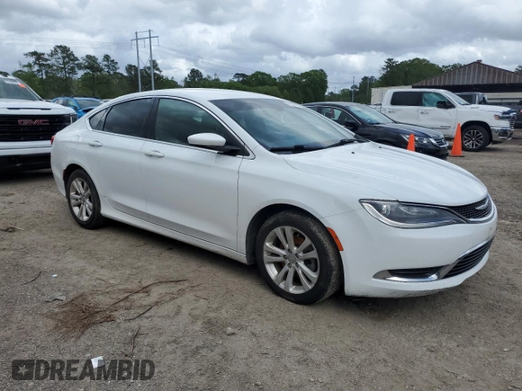 2016 Chrysler 200 Limited with VIN 1C3CCCAB4GN131715, listed as a Copart auction lot 51629445 with 219,874 mi miles and Salvage Title. Bid and sale history available at carsss.com. Image 4.