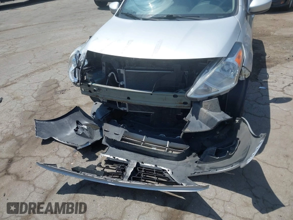 2016 Nissan Versa SV with VIN 3N1CN7AP2GL827792, listed as a IAAI auction lot 42023689 with 144,568 mi miles. Bid and sale history available at carsss.com. Image 6.