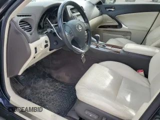 2010 Lexus IS 250 with VIN JTHCF5C21A5037163, listed as a Copart auction lot 49868475 with 156,733 mi miles and Salvage Title. Bid and sale history available at carsss.com. Image 7.