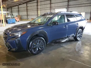 2023 Subaru Outback Onyx Edition with VIN 4S4BTAJC4P3125702, listed as a Copart auction lot 44706185 with 38,333 mi miles and Salvage Title. Bid and sale history available at carsss.com. Image 1.