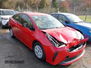 2019 Toyota Prius L Eco z VIN JTDKARFU5K3091949, wystawiony jako IAAI lot #41836297 z przebiegiem 46 854 mil mil oraz . Historia ofert i sprzedaży dostępna na DreamBid. Obrazek 1.