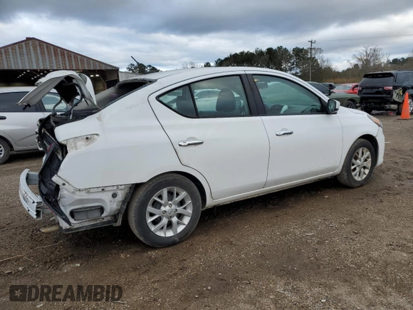 2018 Nissan Versa Sedan SV with VIN 3N1CN7AP2JL850660, listed as a Copart auction lot 46192365 with 113,391 mi miles and Salvage Title. Bid and sale history available at carsss.com. Image 3.