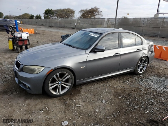 2011 BMW 3 Series 328i with VIN WBAPH5G58BNM71855, listed as a Copart auction lot 44787005 with 130,131 mi miles and Salvage Title. Bid and sale history available at carsss.com. Image 1.