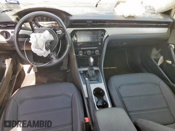 2021 Volkswagen Passat SE with VIN 1VWSA7A34MC014427, listed as a Copart auction lot 61854015 with 74,563 mi miles and Salvage title. Bid and sale history available at DreamBid. Image 8.