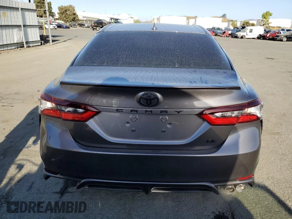 2021 Toyota Camry SE Nightshade with VIN 4T1T11AK6MU495105, listed as a Copart auction lot 58915724 with 27,714 mi miles and Salvage Title. Bid and sale history available at carsss.com. Image 6.
