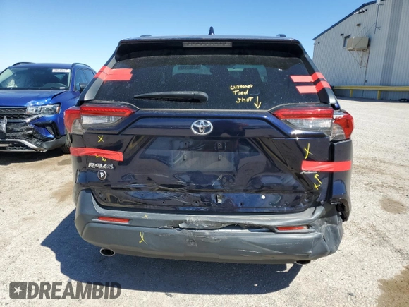 2019 Toyota RAV4 XLE with VIN JTMW1RFV1KD512263, listed as a Copart auction lot 50361875 with 49,028 mi miles and Salvage Title. Bid and sale history available at carsss.com. Image 6.