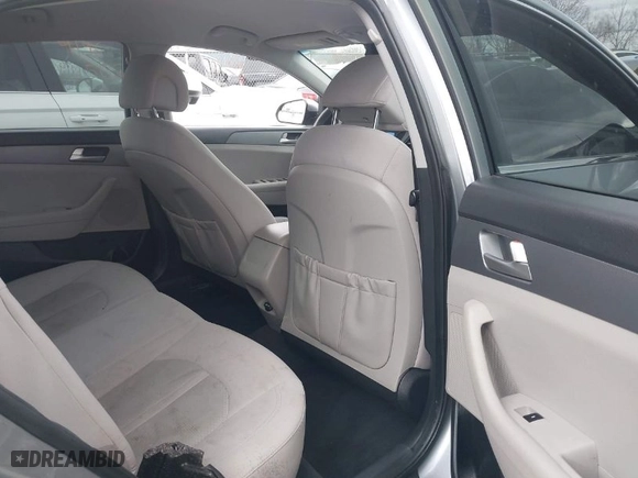 2017 Hyundai Sonata 2.4L with VIN 5NPE24AF9HH499874, listed as a IAAI auction lot 41965343 with 101,778 mi miles. Bid and sale history available at carsss.com. Image 8.