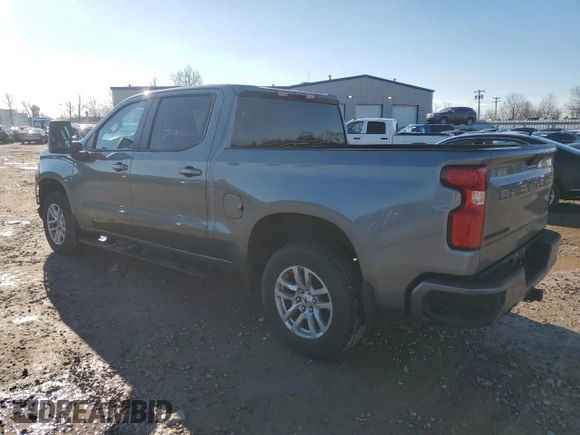 2021 Chevrolet Silverado 1500 RST with VIN 3GCUYEET5MG327263, listed as a Copart auction lot 82193514 with 46,081 mi miles and Salvage Title. Bid and sale history available at carsss.com. Image 2.