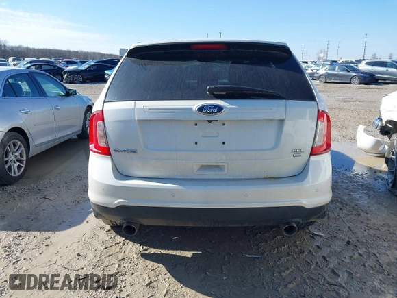 2013 Ford Edge SEL with VIN 2FMDK4JC9DBC64071, listed as a IAAI auction lot 41864334 with 104,942 mi miles. Bid and sale history available at carsss.com. Image 16.