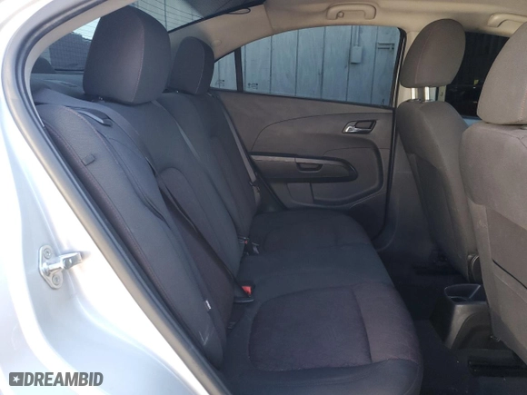 2017 Chevrolet Sonic LT with VIN 1G1JD5SB4H4151196, listed as a Copart auction lot 46190885 with 134,182 mi miles and Salvage Title. Bid and sale history available at carsss.com. Image 10.