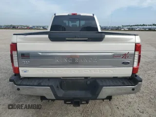 2018 Ford F-450 XL with VIN 1FT8W4DT0JEC17422, listed as a Copart auction lot 77902494 with 64,007 mi miles and Salvage Title. Bid and sale history available at carsss.com. Image 6.