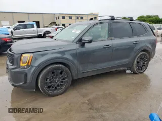 2022 Kia Telluride EX with VIN 5XYP3DHC4NG276226, listed as a Copart auction lot 60528015 with 55,306 mi miles and Salvage title. Bid and sale history available at DreamBid. Image 1.