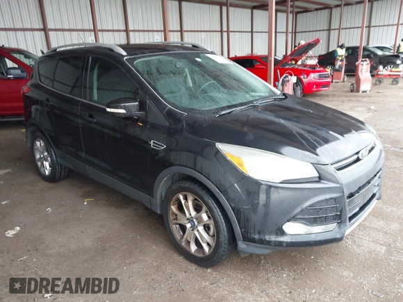 2014 Ford Escape Titanium z VIN 1FMCU0J96EUA84108, wystawiony jako IAAI lot #42114002 z przebiegiem 176 735 mil mil oraz . Historia ofert i sprzedaży dostępna na DreamBid. Obrazek 1.