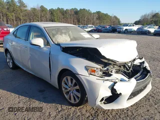 2015 Lexus IS 250 with VIN JTHBF1D21F5070576, listed as a IAAI auction lot 41590004 with 140,224 mi miles and . Bid and sale history available at carsss.com. Image 1.