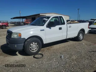 2007 Ford F-150 XL with VIN 1FTRF12W17NA45281, listed as a Copart auction lot 43424815 with 0 mi miles and Salvage Title. Bid and sale history available at carsss.com. Image 1.