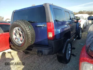 2006 Hummer H3 with VIN 5GTDN136768134709, listed as a Copart auction lot 76652744 with 205,744 mi miles and Salvage Title. Bid and sale history available at carsss.com. Image 3.