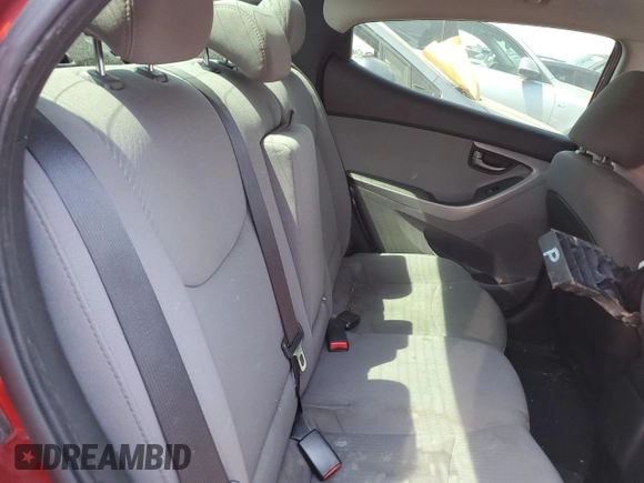 2014 Hyundai Elantra SE with VIN 5NPDH4AE8EH500106, listed as a Copart auction lot 62905174 with 126,750 mi miles and Clean Title. Bid and sale history available at DreamBid. Image 10.