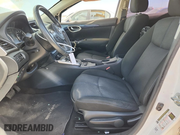 2017 Nissan Sentra SV with VIN 3N1AB7AP6HY229211, listed as a Copart auction lot 56587935 with 76,090 mi miles and Salvage title. Bid and sale history available at DreamBid. Image 7.