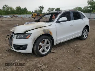 2011 Audi Q5 Premium Plus with VIN WA1LFAFP7BA032263, listed as a Copart auction lot 58926275 with Not provided miles and Salvage title. Bid and sale history available at DreamBid. Image 1.