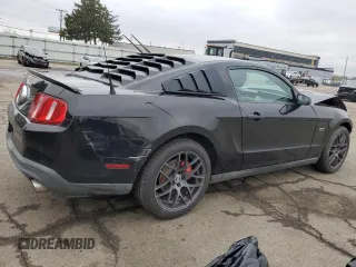 2010 Ford Mustang GT with VIN 1ZVBP8CH5A5144584, listed as a Copart auction lot 43932005 with 64,353 mi miles and Salvage Title. Bid and sale history available at carsss.com. Image 3.