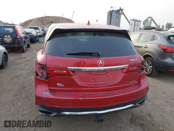 2020 Acura MDX with VIN 5J8YD4H31LL049113, listed as a IAAI auction lot 41315149 with 39,030 mi miles. Bid and sale history available at carsss.com. Image 16.