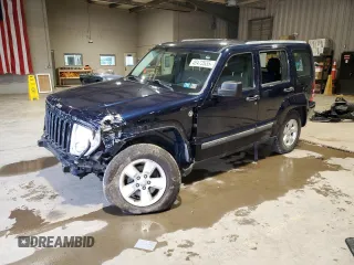 2012 Jeep Liberty Sport with VIN 1C4PJMAK1CW129000, listed as a Copart auction lot 49472635 with 77,124 mi miles and Salvage Title. Bid and sale history available at DreamBid. Image 1.