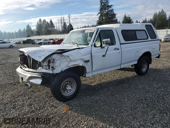 1994 Ford F-250 with VIN 1FTHF25H0RLB63173, listed as a Copart auction lot 83287804 with 85,394 mi miles and Salvage Title. Bid and sale history available at carsss.com. Image 1.