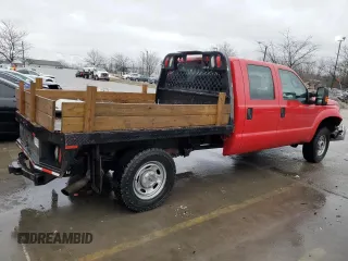 2015 Ford Super Duty F-250 SRW XL with VIN 1FD7W2B62FED31258, listed as a Copart auction lot 43535215 with 152,048 mi miles and Salvage Title. Bid and sale history available at carsss.com. Image 3.