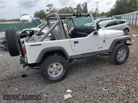 1991 Jeep Wrangler with VIN 2J4FY29S5MJ117273, listed as a Copart auction lot 79791584 with 1,995,086 mi miles and Non Repairable. Bid and sale history available at carsss.com. Image 3.