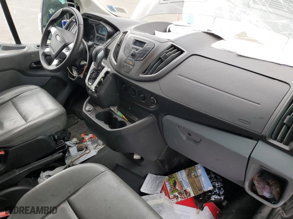 2019 Ford Transit Van with VIN 1FTYR1ZM0KKA84431, listed as a Copart auction lot 47592645 with 168,584 mi miles and Salvage Title. Bid and sale history available at carsss.com. Image 8.