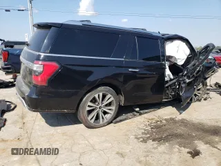2021 Ford Expedition Max Platinum with VIN 1FMJK1MT4MEA59923, listed as a Copart auction lot 74732844 with Not provided miles and Salvage title. Bid and sale history available at DreamBid. Image 3.