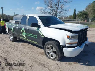 2018 Chevrolet Silverado 1500 Custom with VIN 1GCRCPEC6JZ199689, listed as a IAAI auction lot 41444651 with 136,998 mi miles and . Bid and sale history available at DreamBid. Image 1.