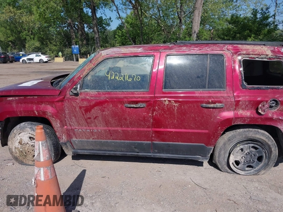 2016 Jeep Patriot Sport with VIN 1C4NJPBA7GD528395, listed as a IAAI auction lot 42221670 with 116,897 mi miles and . Bid and sale history available at DreamBid. Image 15.