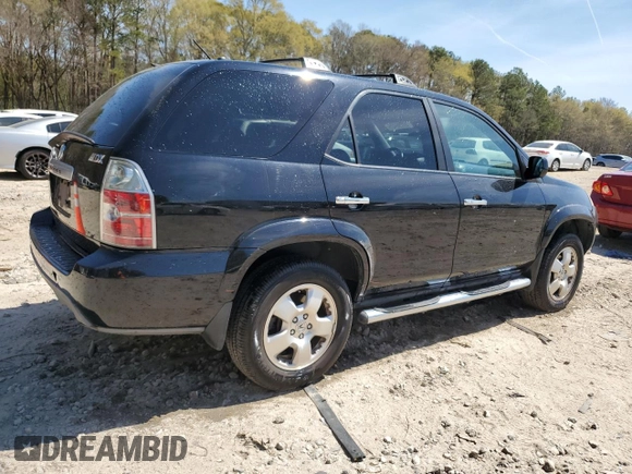 2004 Acura MDX with VIN 2HNYD18234H522720, listed as a Copart auction lot 50390425 with 217,077 mi miles and Salvage Title. Bid and sale history available at carsss.com. Image 3.