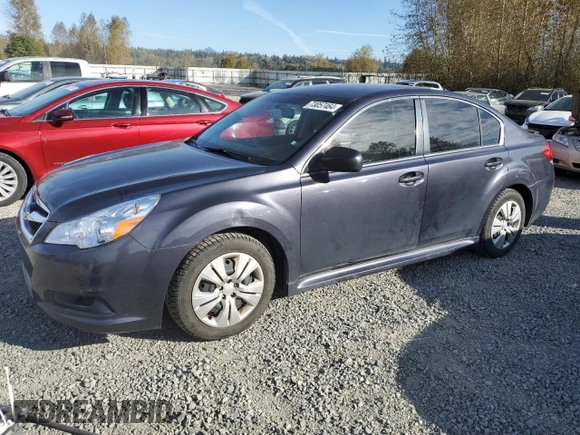 2010 Subaru Legacy 2.5i with VIN 4S3BMCA6XA3247656, listed as a Copart auction lot 73057464 with 196,256 mi miles and Salvage Title. Bid and sale history available at carsss.com. Image 1.