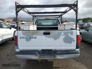 1996 Dodge Ram 1500 with VIN 1B7HC16Y8TS573007, listed as a Copart auction lot 45555785 with 191,300 mi miles and Salvage Title. Bid and sale history available at carsss.com. Image 6.