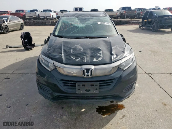 2021 Honda HR-V LX with VIN 3CZRU6H34MM721416, listed as a Copart auction lot 48382205 with 20,343 mi miles and Salvage Title. Bid and sale history available at carsss.com. Image 5.