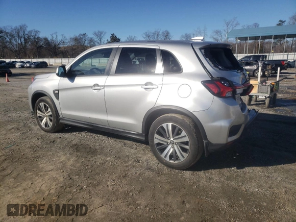 2022 Mitsubishi Outlander Sport ES with VIN JA4ARUAU8NU019330, listed as a Copart auction lot 87734505 with 51,666 mi miles and Salvage Title. Bid and sale history available at carsss.com. Image 2.