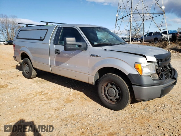 2014 Ford F-150 XL with VIN 1FTPF1CF8EKG24210, listed as a Copart auction lot 47992275 with 148,271 mi miles and Clean title. Bid and sale history available at DreamBid. Image 4.