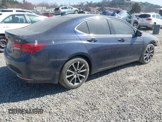 2016 Acura TLX V6 with VIN 19UUB2F35GA006925, listed as a IAAI auction lot 41810848 with 41,604 mi miles. Bid and sale history available at carsss.com. Image 4.