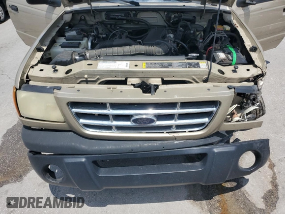 2002 Ford Ranger XL with VIN 1FTZR14V62PB37818, listed as a Copart auction lot 61508625 with 64,427 mi miles and Salvage title. Bid and sale history available at DreamBid. Image 11.