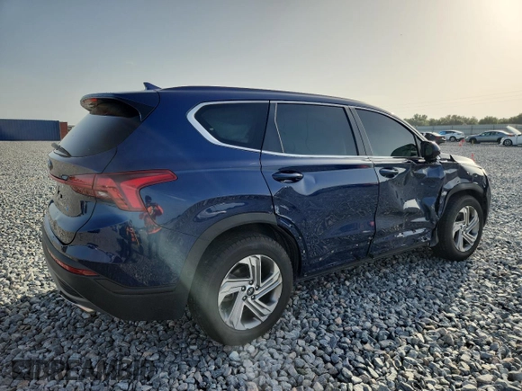 2021 Hyundai Santa Fe SE with VIN 5NMS14AJ0MH364140, listed as a Copart auction lot 59437125 with 47,489 mi miles and Non repairable. Bid and sale history available at DreamBid. Image 3.