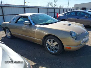 2005 Ford Thunderbird Deluxe with VIN 1FAHP60A45Y100899, listed as a IAAI auction lot 41803706 with 75,319 mi miles. Bid and sale history available at carsss.com. Image 1.