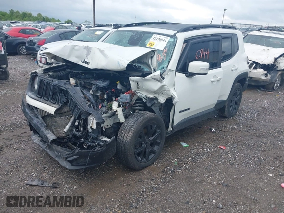 2017 Jeep Renegade Latitude с VIN ZACCJBBB5HPG63638, выставлен на аукционе IAAI как лот 42176944 с пробегом 143 930 миль миль и . История ставок и продаж доступна на DreamBid. Изображение 17.