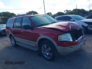 2009 Ford Expedition Eddie Bauer z VIN 1FMFU18529LA07267, wystawiony jako IAAI lot #41507401 z przebiegiem 96 626 mil mil oraz . Historia ofert i sprzedaży dostępna na DreamBid. Obrazek 1.
